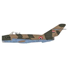 하비 마스터HOBBY MASTER 172 MiG-17F 프레스코 시리아 공군 1968 완성품