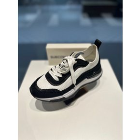 [파주점] Knit pattern sneakers(black&white)_DA4DS23003BWX