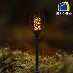 태양광 정원등 횃불 LED 조명 마당 잔디등