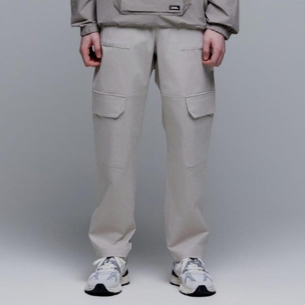 [여주점] N241MPT050 필드 와이드 카고팬츠 베이지