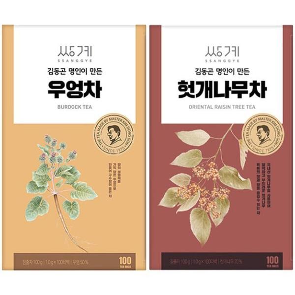 쌍계 우엉차 100T+헛개나무차 100T (S12061358)