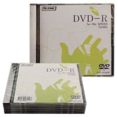 ZONE dvdr 공dvdr DVD-R 16X 120min 슬림케이스 5P_WFFQTK7