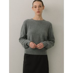 Classy crew neck knit (5colors)