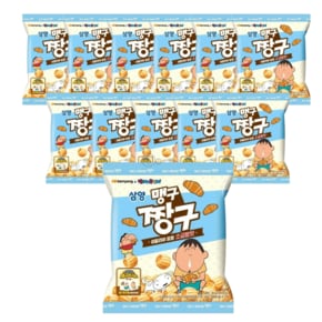 맹구짱구 소금빵맛 띠부실포함 85g 12봉 85g 12개