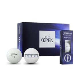 *아쿠쉬네트 정품[Titleist/타이틀리스트] 26년 한정판 Pro V1 The Open 3피스 골프공 하프더즌