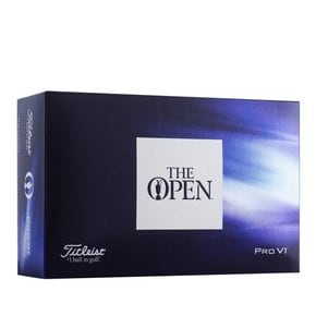 *아쿠쉬네트 정품[Titleist/타이틀리스트] 26년 한정판 Pro V1 The Open 3피스 골프공 하프더즌