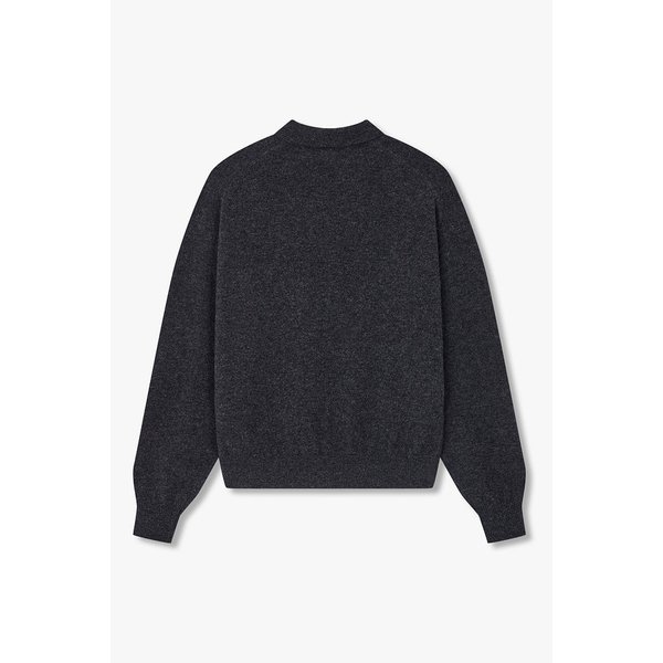 [UNISEX] 로고 패치 롱 슬리브 폴로 니트 3625330002000