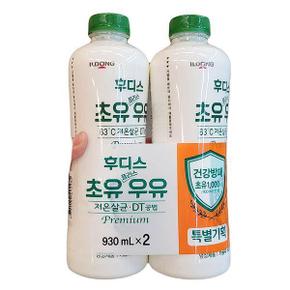 일동 후디스 초유플러스 우유 2입 (930ml x 2) x 1개