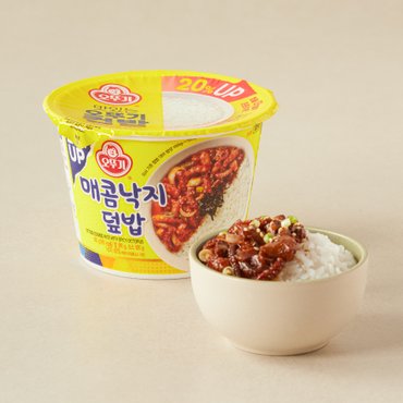 오뚜기 컵밥 매콤낙지덮밥 280g