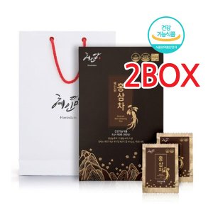  [혜인담] 홍삼차 3g*100포(쇼핑백증정) 2BOX