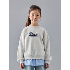 26FW (여아) 더블니트 레이어드 스웨트셔츠 MKG3TR2302
