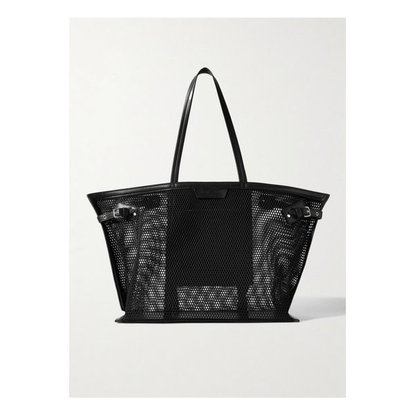 프로엔자슐러 데이즈 가죽 트리밍 메시 토트 블랙 46376663162858222