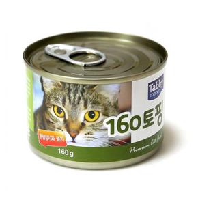 테비 160토핑 흰살참치와 멸치 (160g x 24개입) (1박스) (고양이 간식) (S11529143)