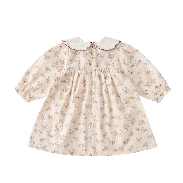 [여주점] [오프라벨 여주점] 밍크뮤 (BE) 비올레루루플라워드레스 (35112-400-03)