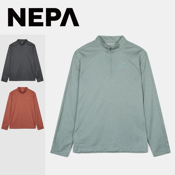 [부산점] 남성 베이직 집업 티셔츠 7L55401