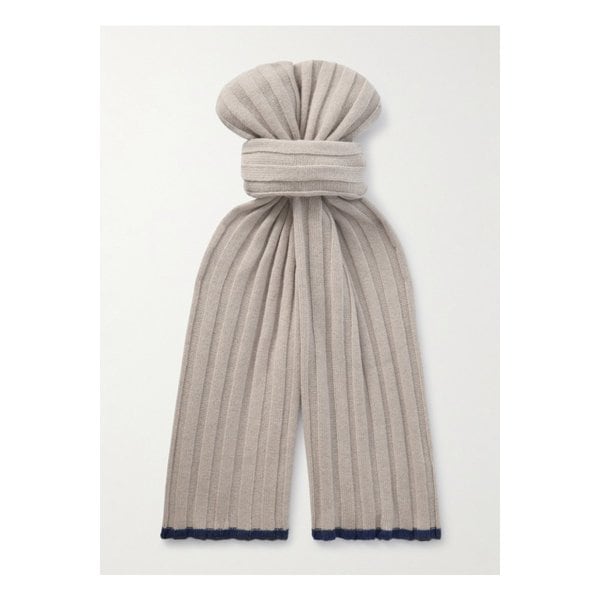 브루넬로쿠치넬리 리브 캐시미어 스카프 46376663162948132