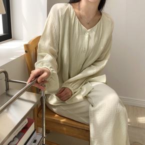 페틀 순면 100  브라캡 긴팔 잠옷 수유 파자마
