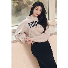 [장원영PICK] 여성 빈티지 바시티 후디 T32E6TTO17TWT1 TOMMY JEANS