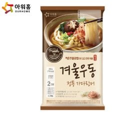  아워홈 겨울우동 정통 가다랑어 458g x4개