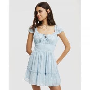 5016432 Cotton On Eddie Corset Mini Dress - Pale Blue