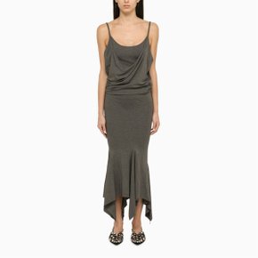 Sleeveless dress 246WCM121V082 Grey