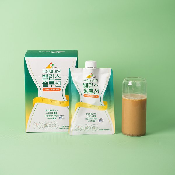 국민바이오 밸런스 솔루션 단백질쉐이크 (40g x14개)