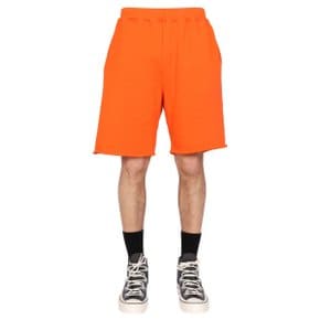 SS22 아리에스 Shorts TEMPLE BERMUDA ORANGE SSAR33000_ORG