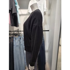 [파주점] [캘빈클라인진]여성 모노그램 로고 릴랙스 스웻티셔츠 47A214G-UB1