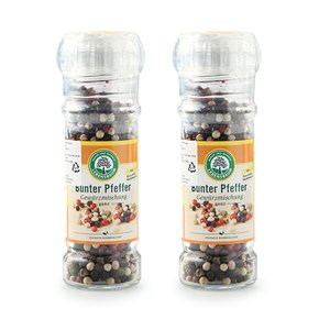 유기농 믹스 페퍼 4색 후추 레벤스바움 그라인더 45g x 2개