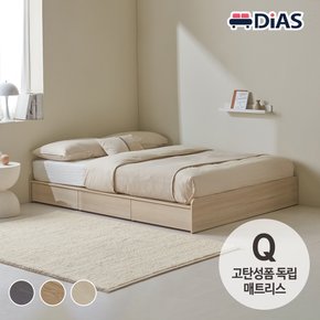 New안단테 무헤드 서랍침대 퀸 / 고탄성폼 독립매트리스