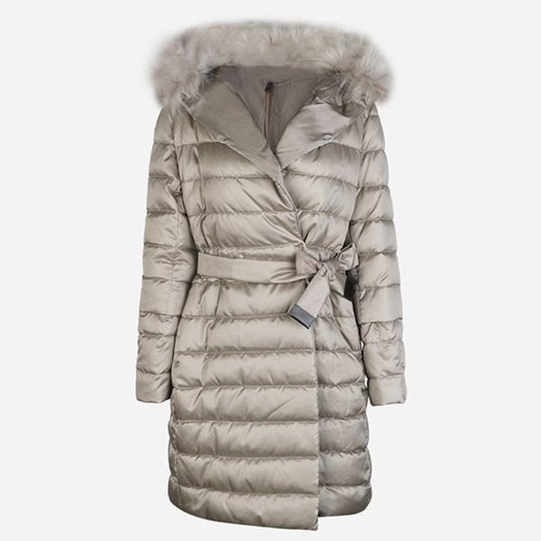 [시흥점] 5F 2529496055600 019 노베프 퍼 벨티드 패딩 자켓 베이지