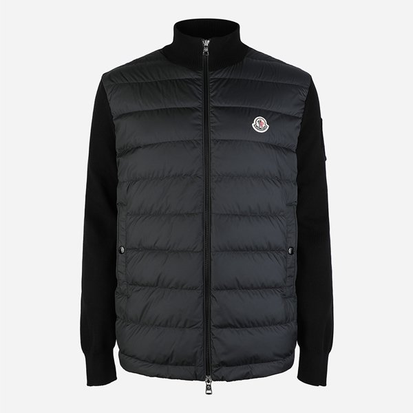 [시흥점] [몽클레어]6S 9B00020 M1115 999 남성 패딩 믹스 집업 가디건 블랙