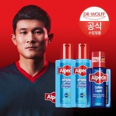 하이브리드 카페인 샴푸 250ml x2 + 알페신 카페인 리퀴드 200ml