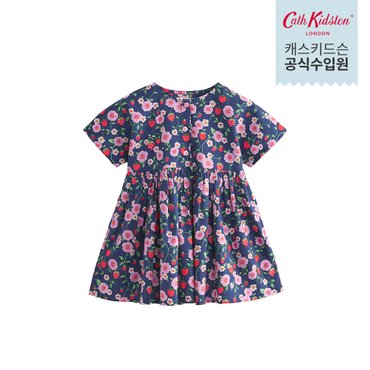 캐스키드슨 키즈 버튼 다운 드레스 - 스트로베리 스몰 (CK-K90616140_SET)