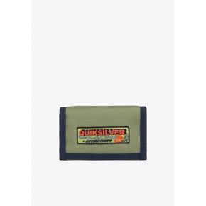 Quiksilver 퀵실버 더 에브리데이 - 남성을 위한 세 배 접이식 지갑 초록색 8066505