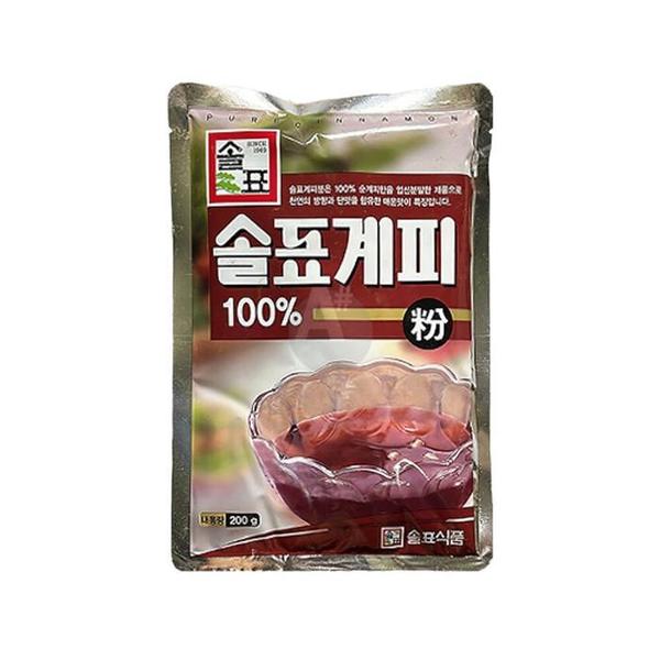 솔표식품 솔표계피 100프로 200g 베트남산 계피가루 (S29534764)