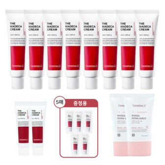  센텔리안24 더 마데카 크림 50ml 8개+15ml 2개+1ml 5매+톤업 선크림 2개