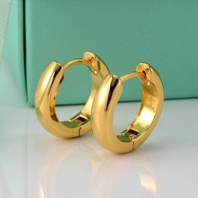 18mm 18K GF 귀걸이 럭셔리 이어링 패션 아이템 명품 금 골드 생일 선물
