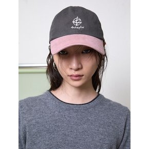 Two Tone Signature Logo Ball Cap  Pink (KE588BM01X)