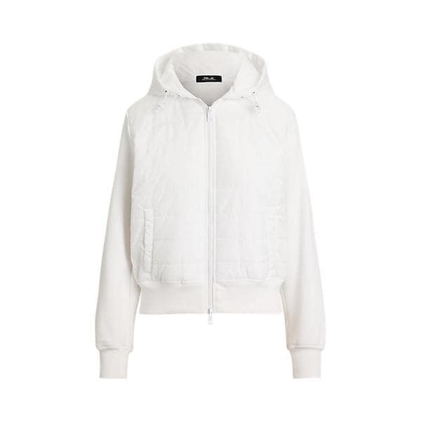 폴로 골프 여성 하이브리드 플리스 퀼트 풀 지퍼 후디(WMXGKNINFB20039100)