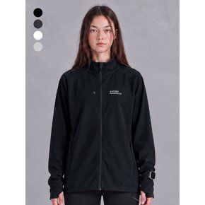 테크 플로우 하이드로 스탠넥 루즈핏 러닝 집업 자켓 W_4Colors