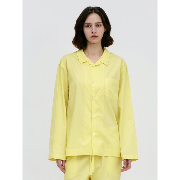 Stay Pajamas Longs Sleeve Shirts - Lemon Yellow