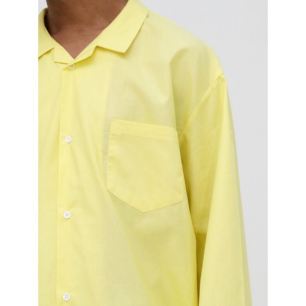 Stay Pajamas Longs Sleeve Shirts - Lemon Yellow