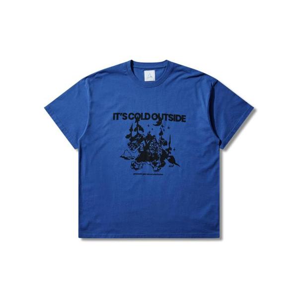 확대된 대표 로아 반팔 티셔츠 YBMW079JY09BLU0001 BLUE DOM