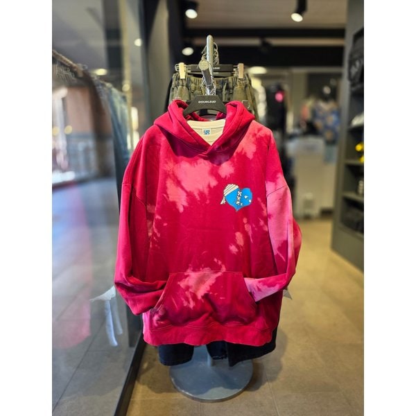 [시흥점] 기모 하트머니 오버핏 후드티 (남여공용)/JFZZ30A22WI