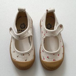 오너클랜 국산 여아동 신발 찍찍이 스트랩 플랫슈즈 단화