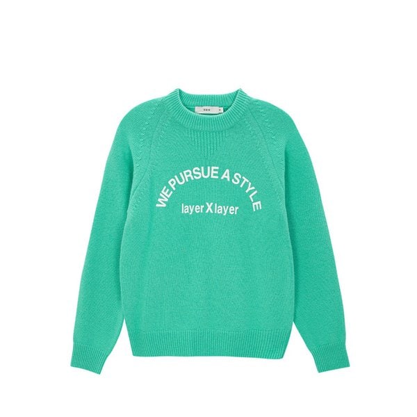 Layer Printing Knit_Mint