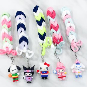 양말목공예 스포츠 운동선수 캐릭터 열쇠고리 키링 만들기 / 업사이클링 재료 환경교육 KIT