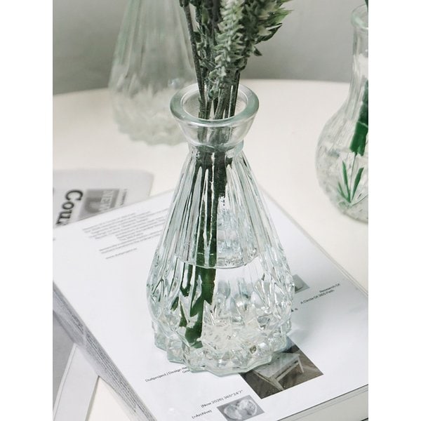 미니 유리병 꽃병 화병 인테리어