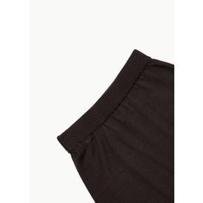 르네상스르네상스 26SS Marla Skirt Knit, Dark Brown
